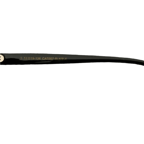 WearMe Pro Black Cat Eye Sunglasses with Zip Around Hard Case CAT007 - Picture 5 of 12